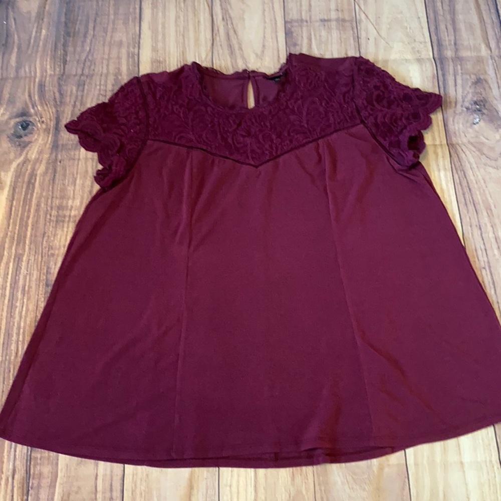 Torrid Lace Blouse Size 2